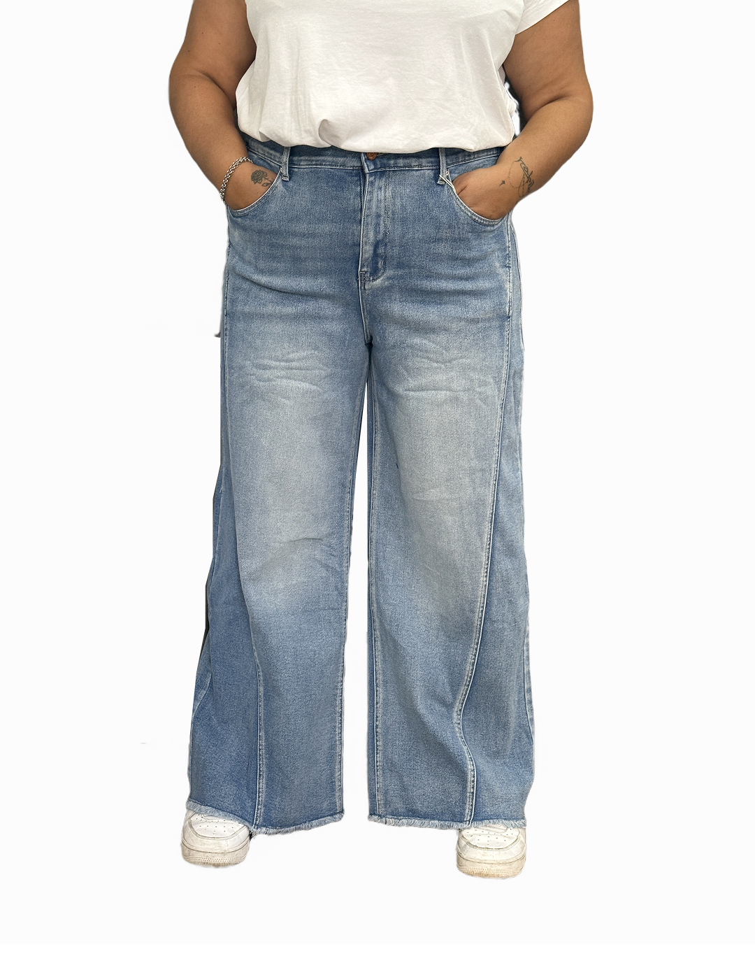 Jeans Blu a Palazzo