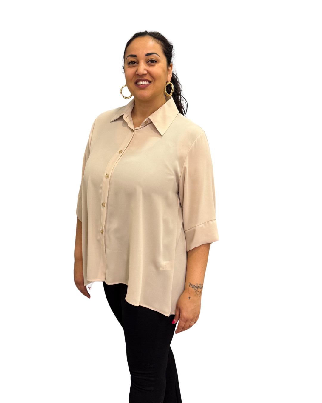 Camicia Emily - Beige