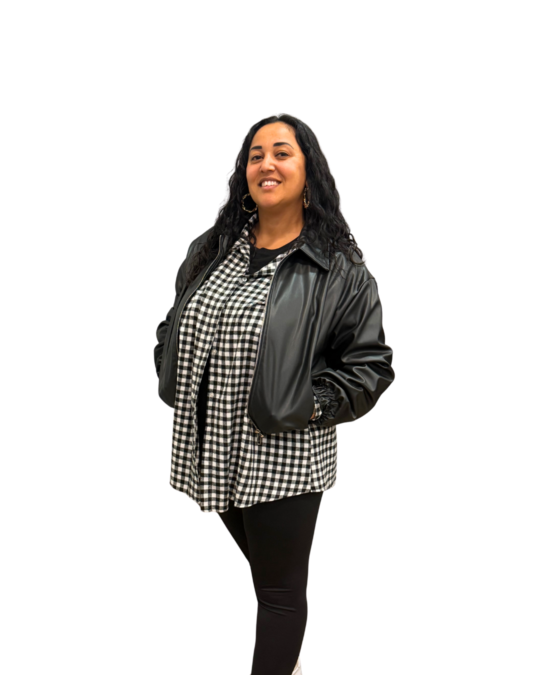 Camiciona Nero/Bianco