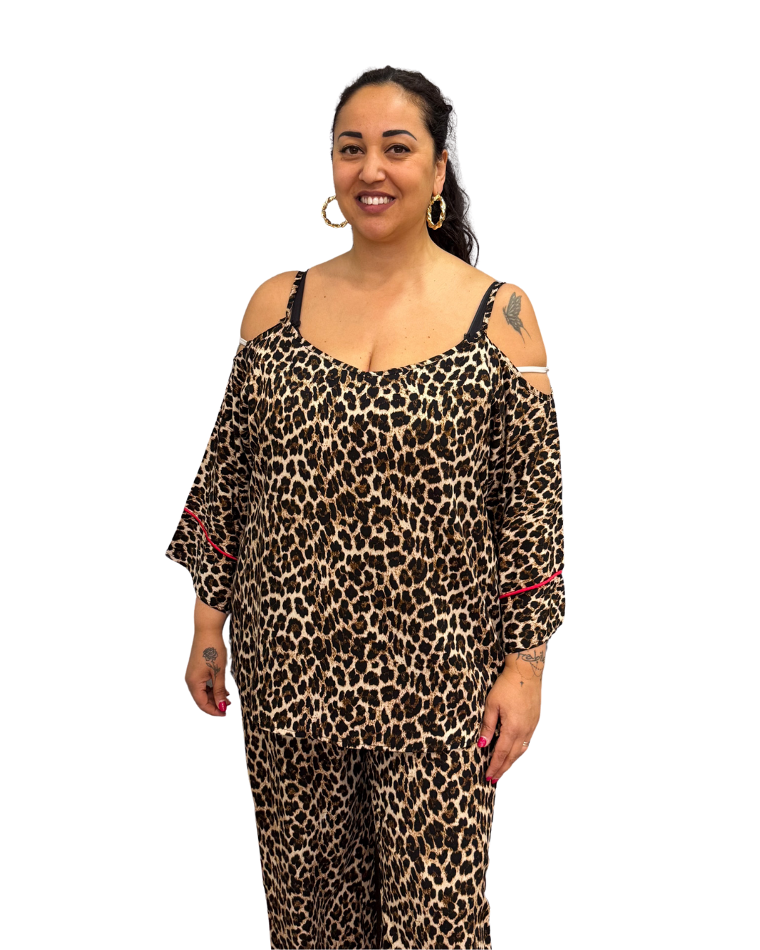 Completo Mely - Leopardato