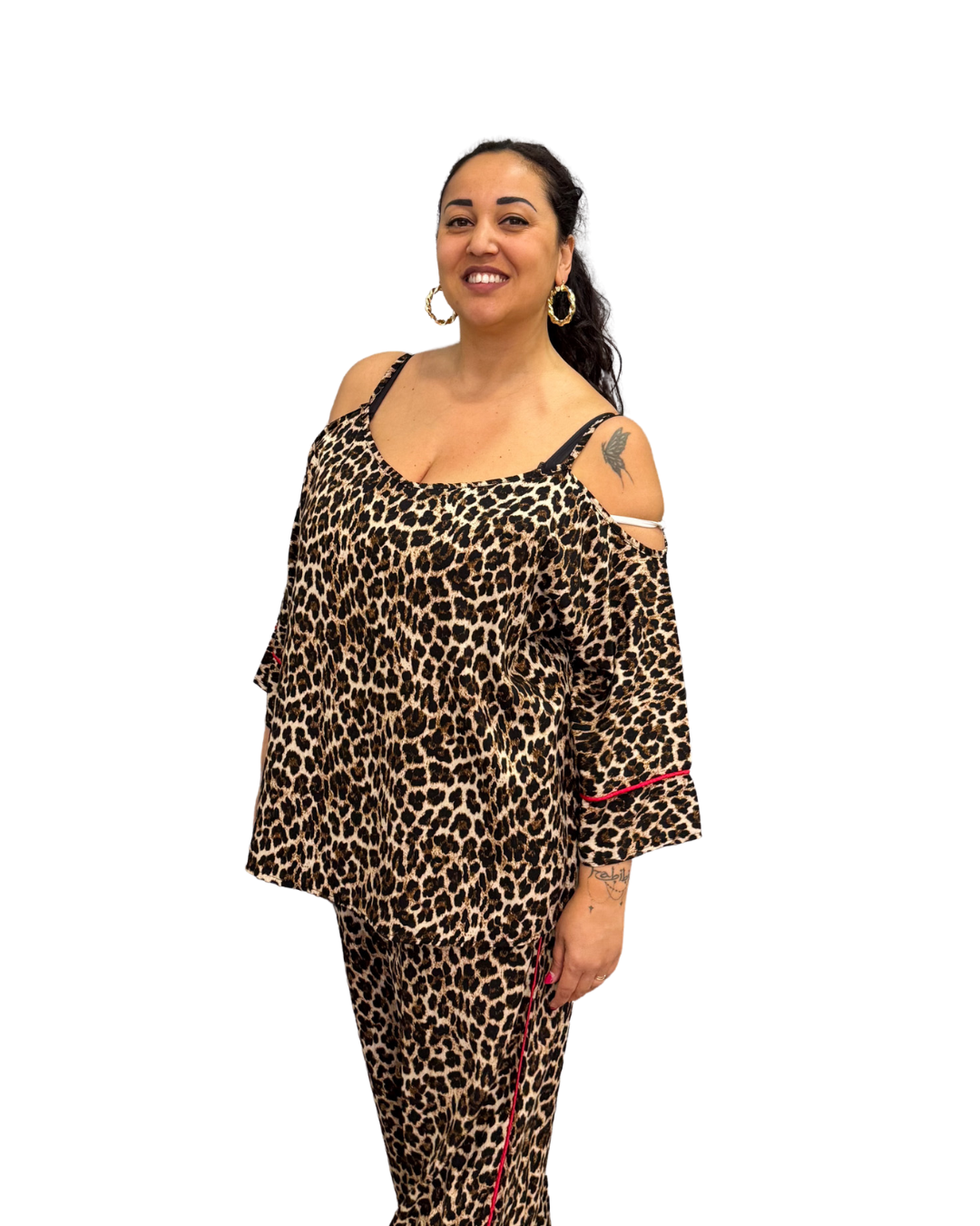 Completo Mely - Leopardato