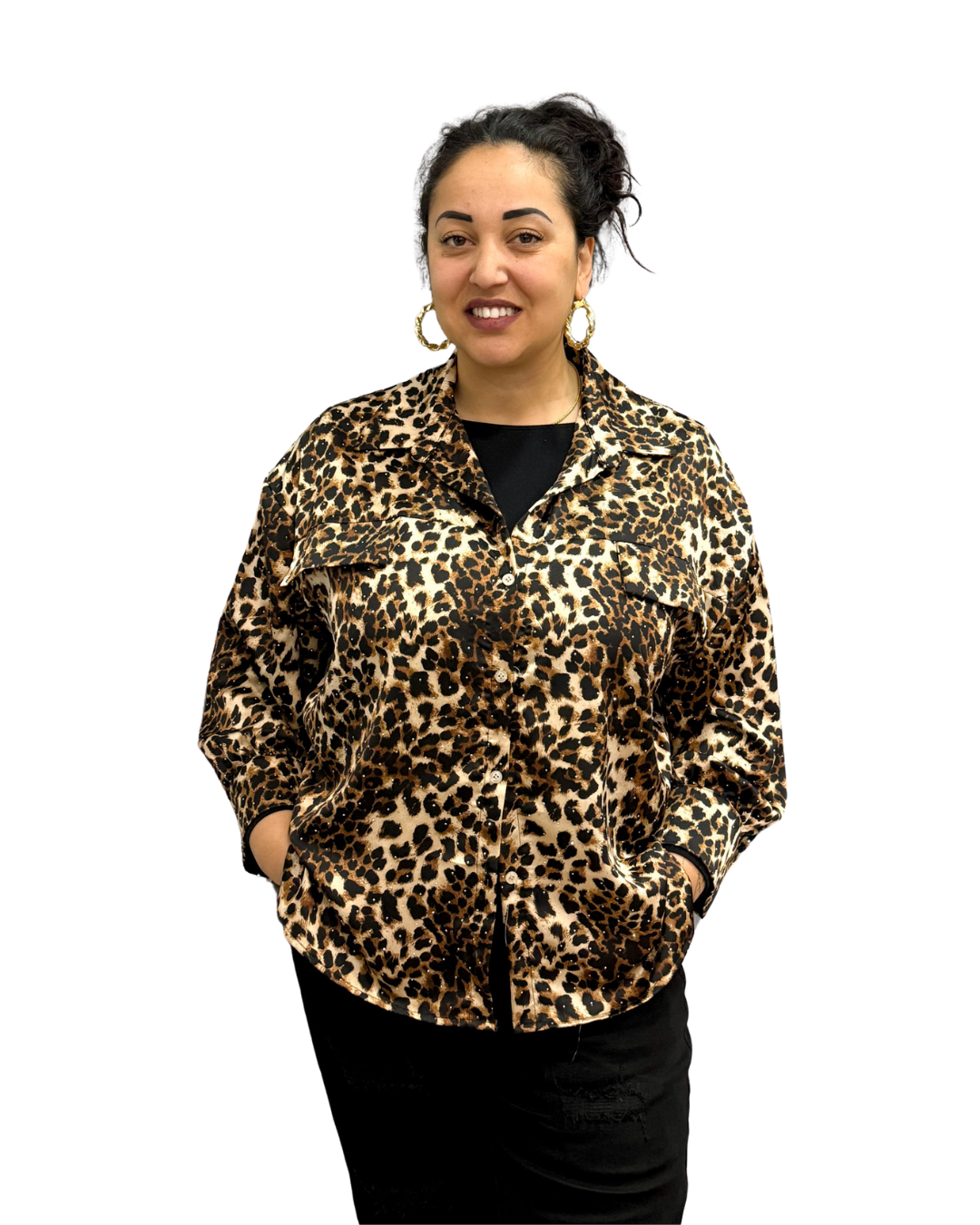 Camicia Animalier glitter