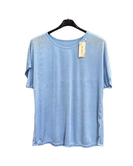 Maglia Cristal - Celeste