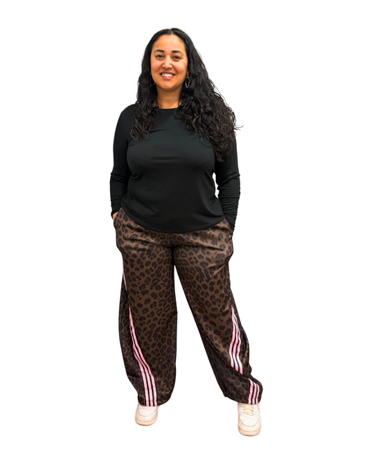 Panta Tuta Swami Animalier Rosa