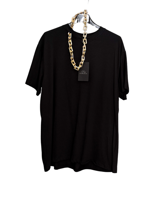 Maglia con Collana - Nera