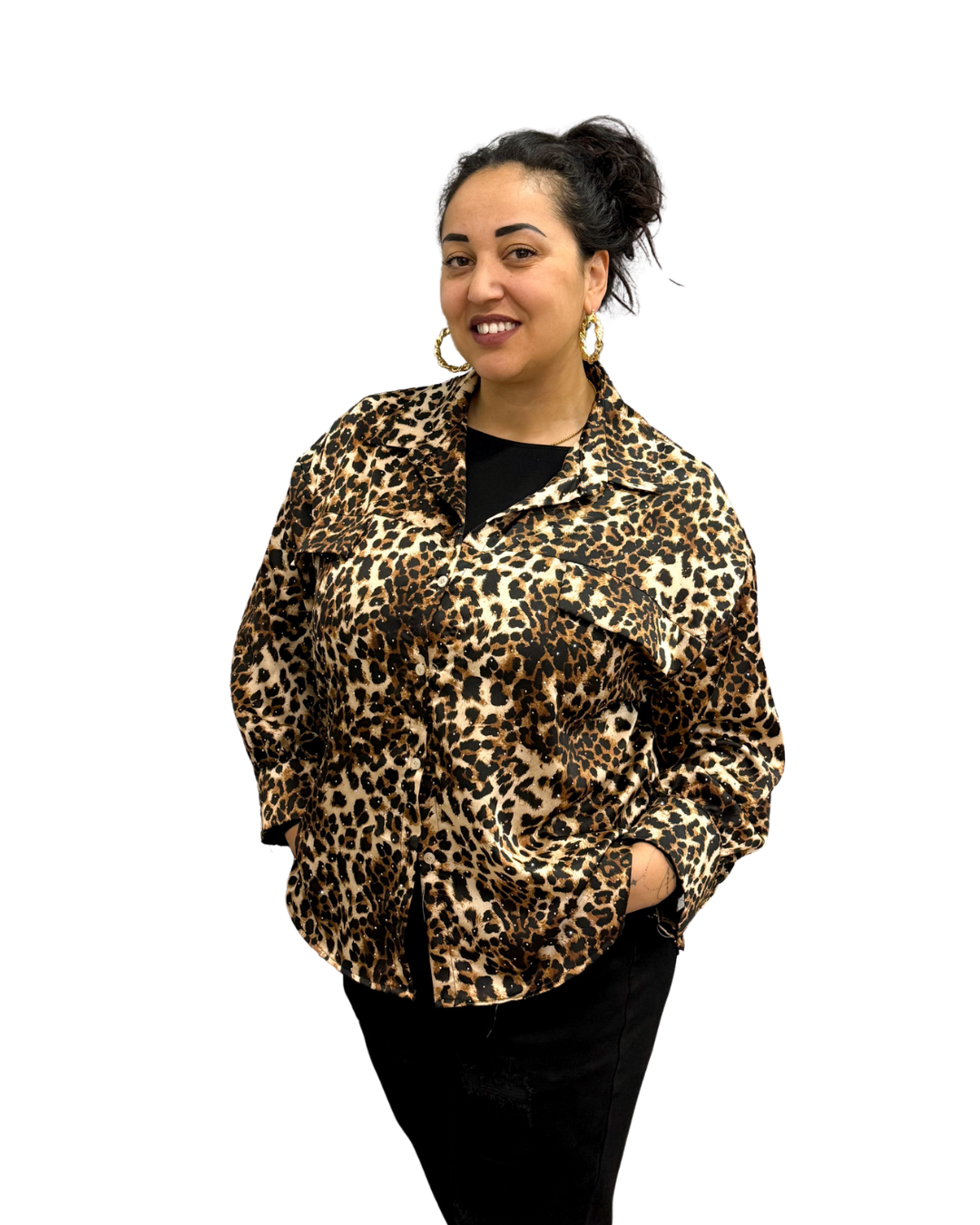 Camicia Animalier glitter