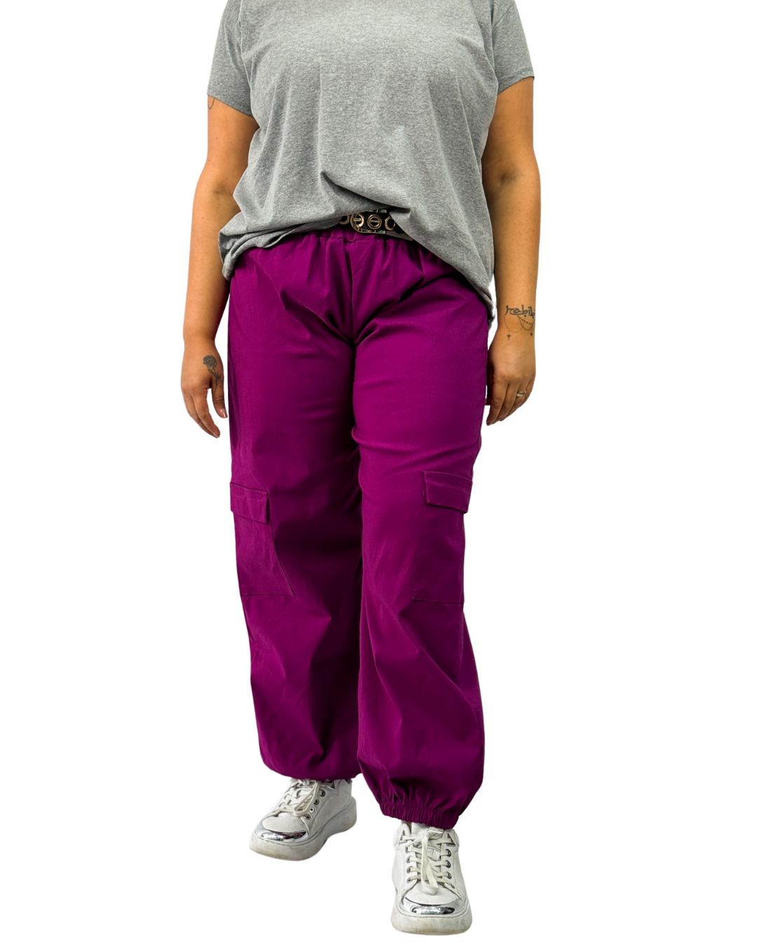 Pantalone One (+ cinta) - Magenta