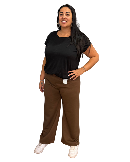 Pantalone a Palazzo Terry - Marrone