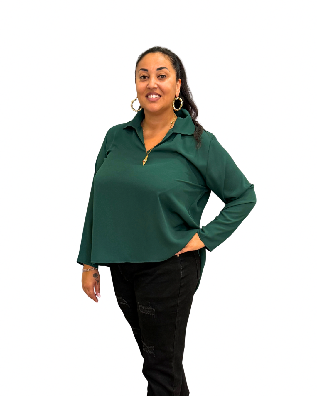 Camicia Sofy - Verde